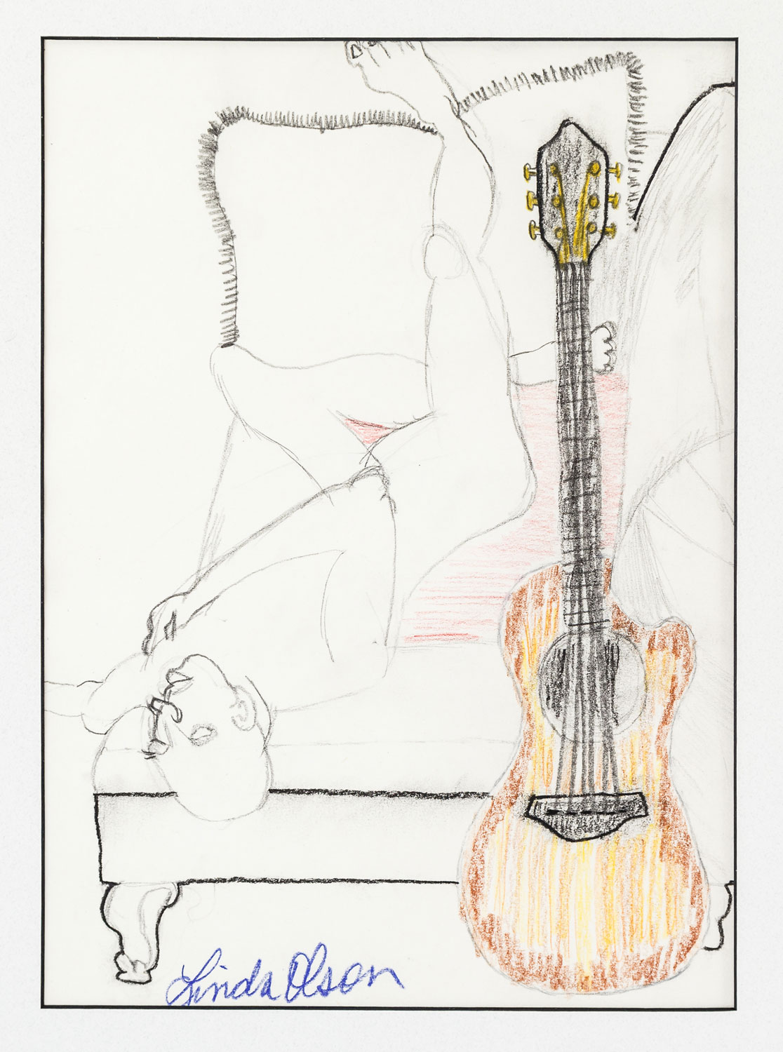 The Fireside, Kenosha • 4/22/18 • Graphite on paper